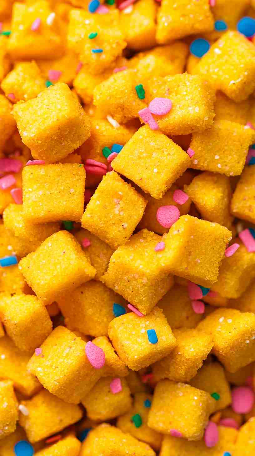 Yellow Cake Mix Muddy Buddies