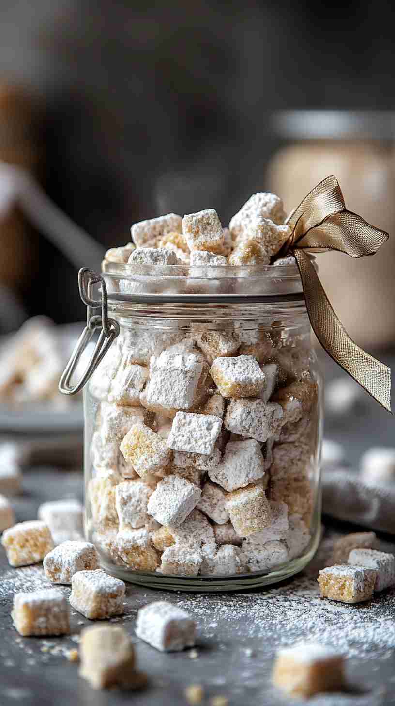 Yellow Cake Mix Muddy Buddies