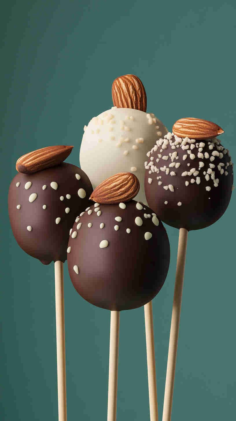 Almond Joy Cake Pops