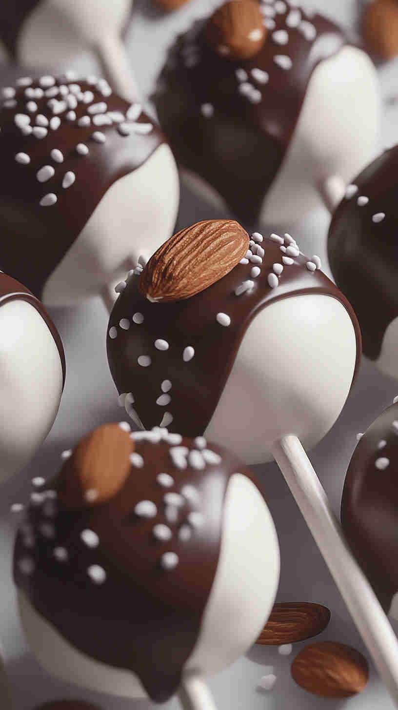 Almond Joy Cake Pops