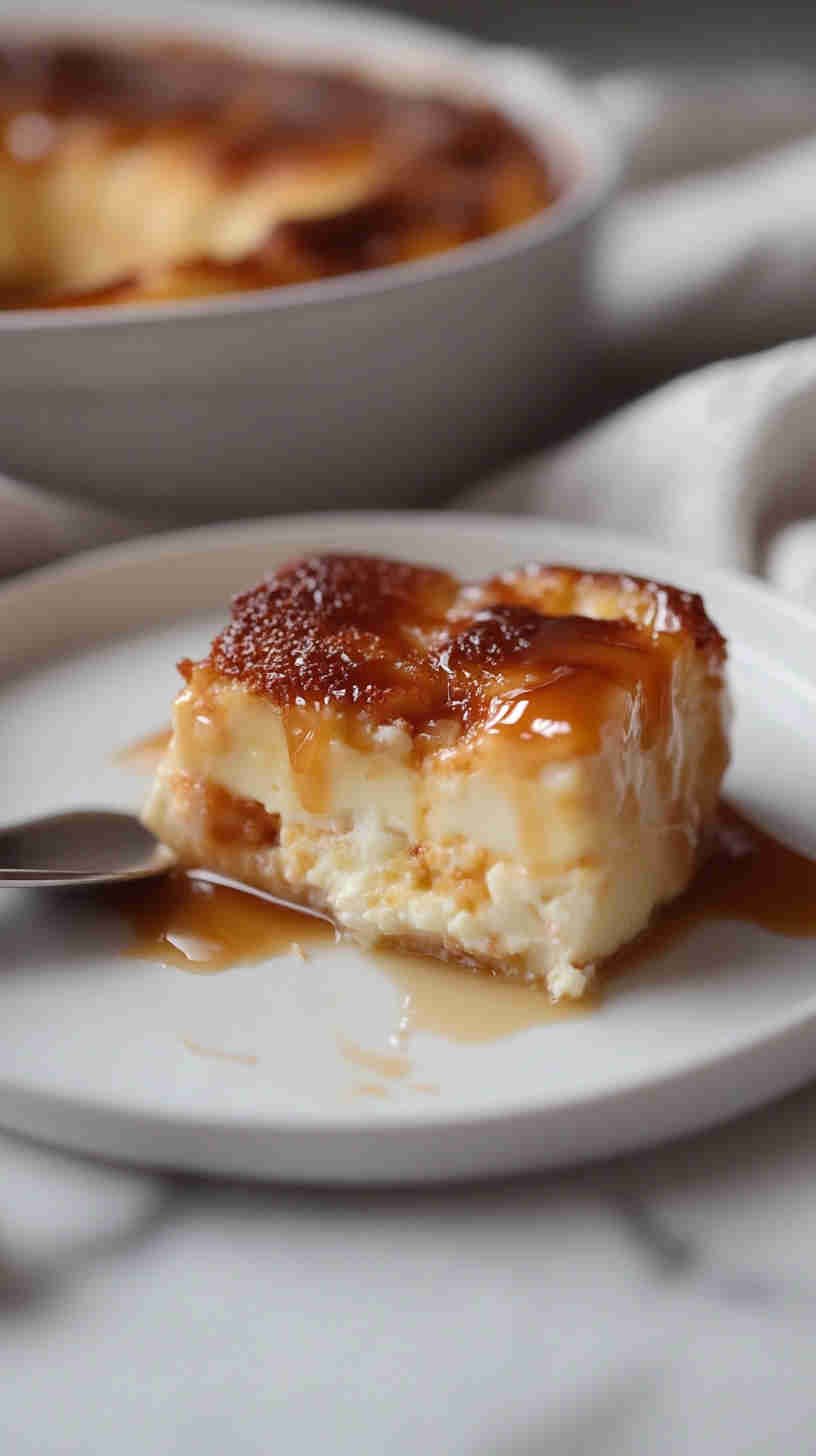 Baked Cottage Cheese Pudding