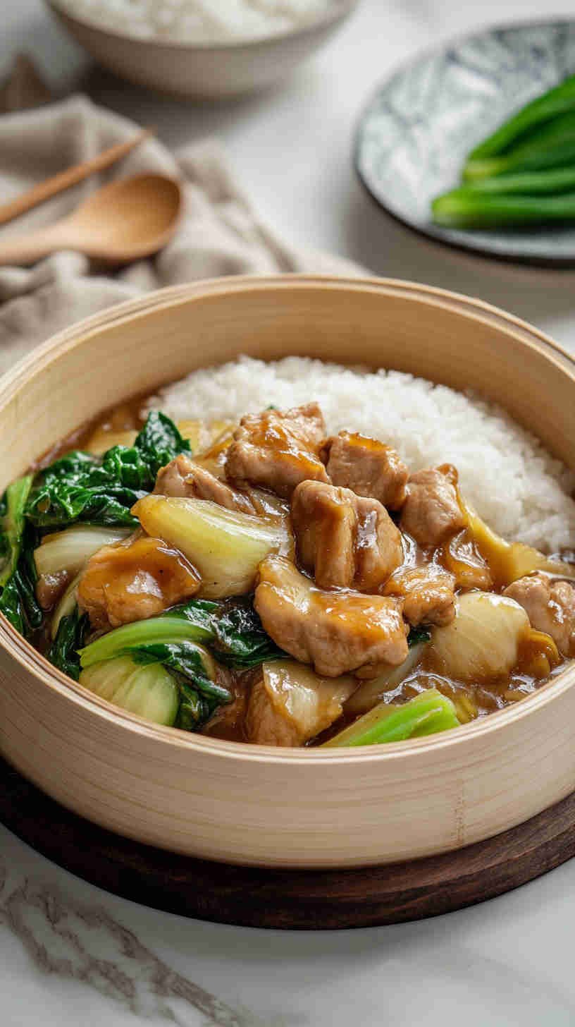 Braised Chinese Cabbage in Oyster Sauce