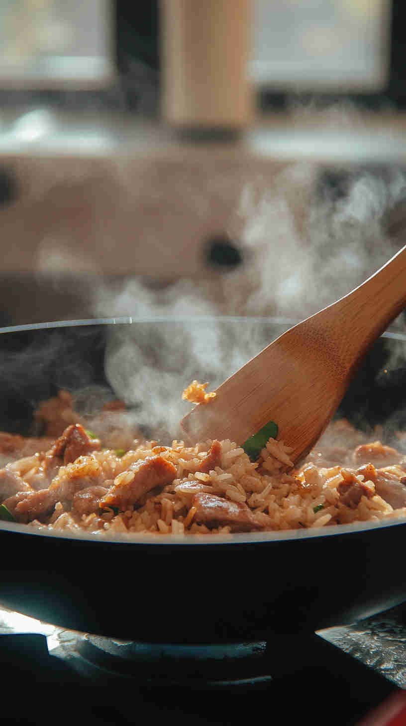 Cantonese-Style BBQ Pork Fried Rice