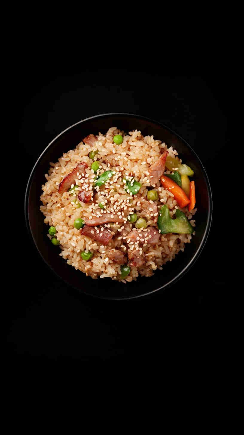 Cantonese-Style BBQ Pork Fried Rice