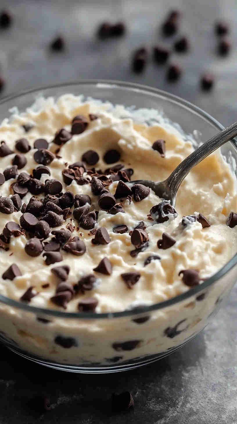Chocolate Chip Cottage Cheese Dip