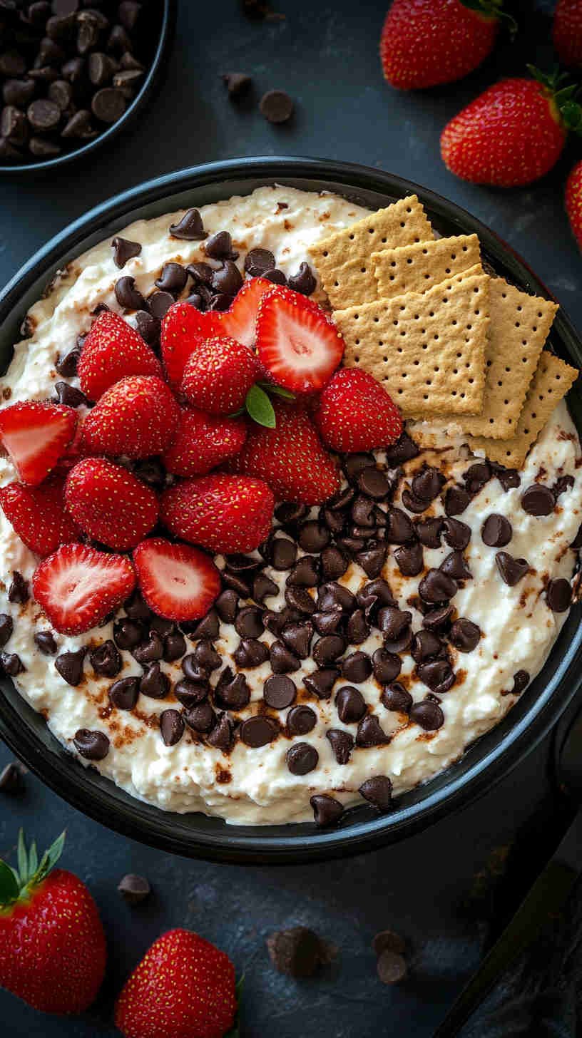 Chocolate Chip Cottage Cheese Dip