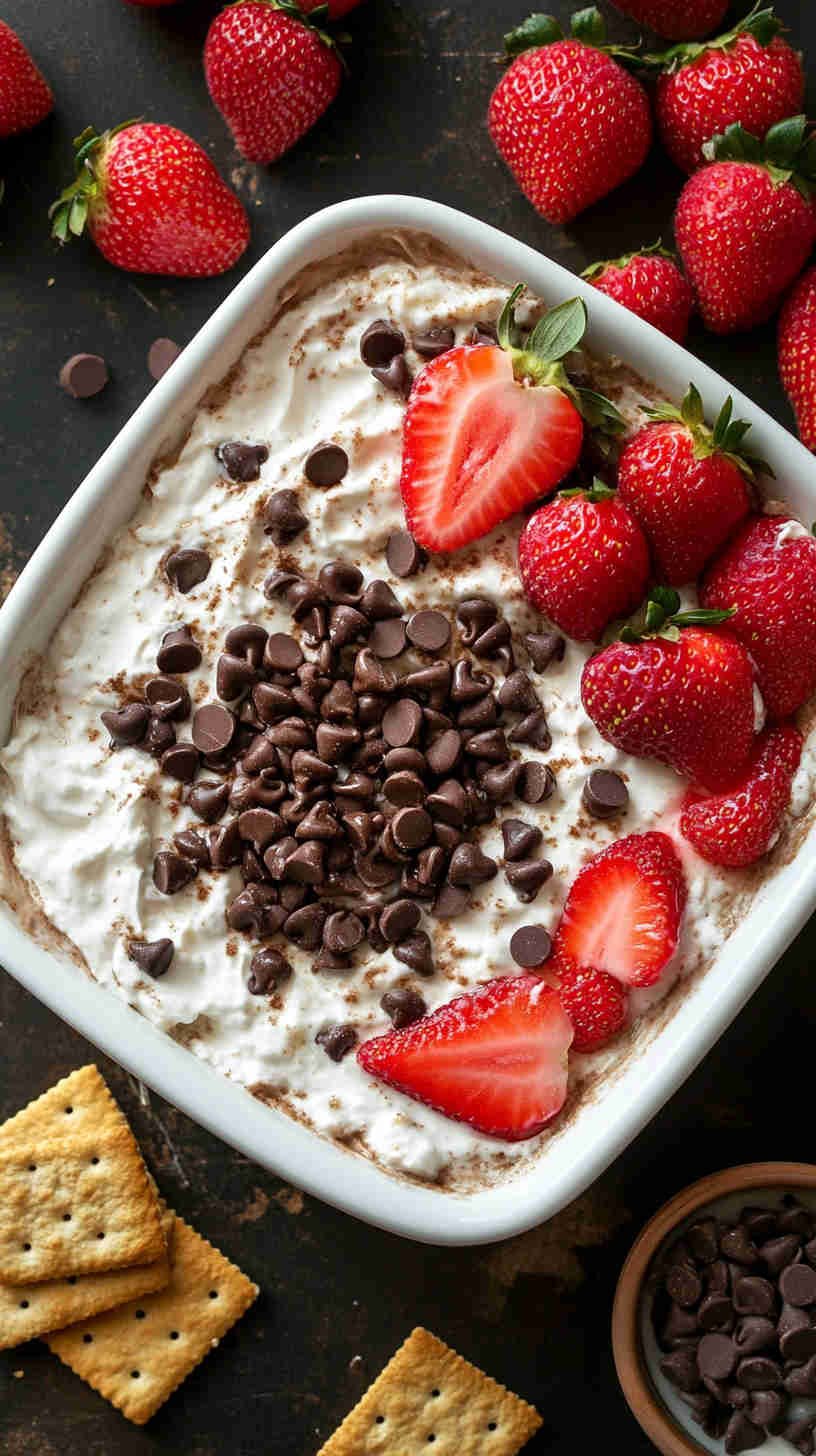 Chocolate Chip Cottage Cheese Dip
