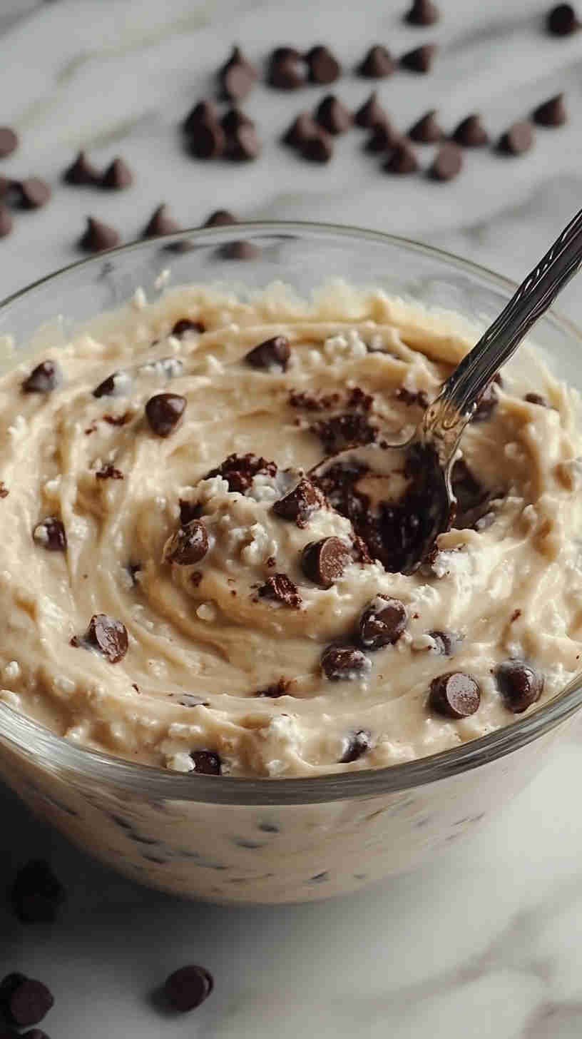 Chocolate Chip Cottage Cheese Dip