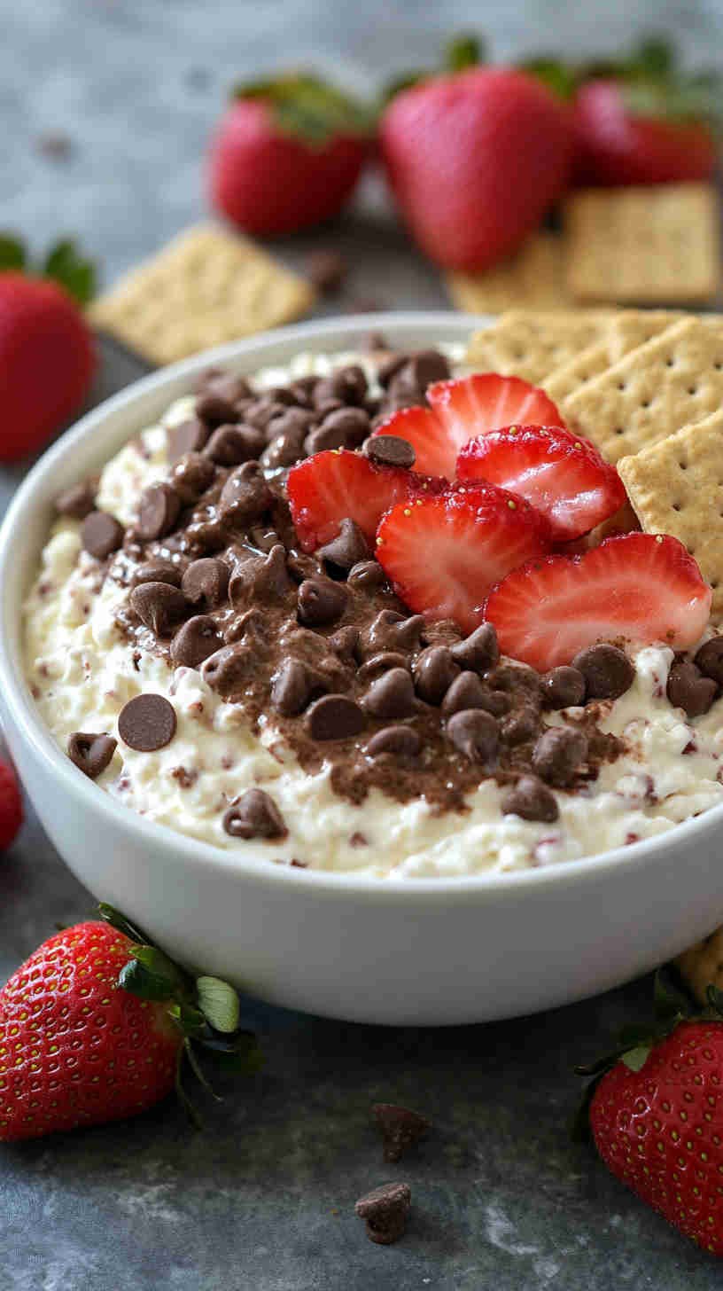 Chocolate Chip Cottage Cheese Dip