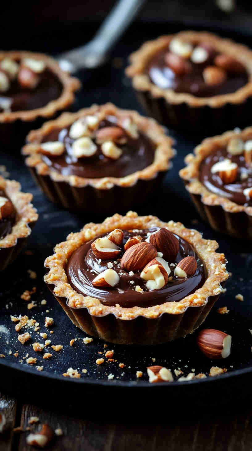 Chocolate Hazelnut Tartlets