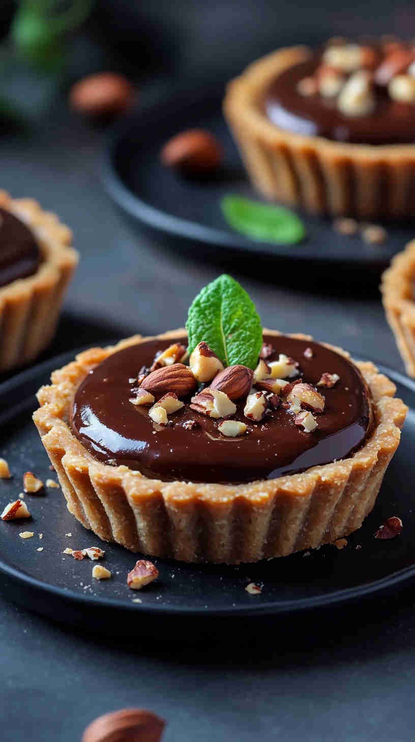 Chocolate Hazelnut Tartlets