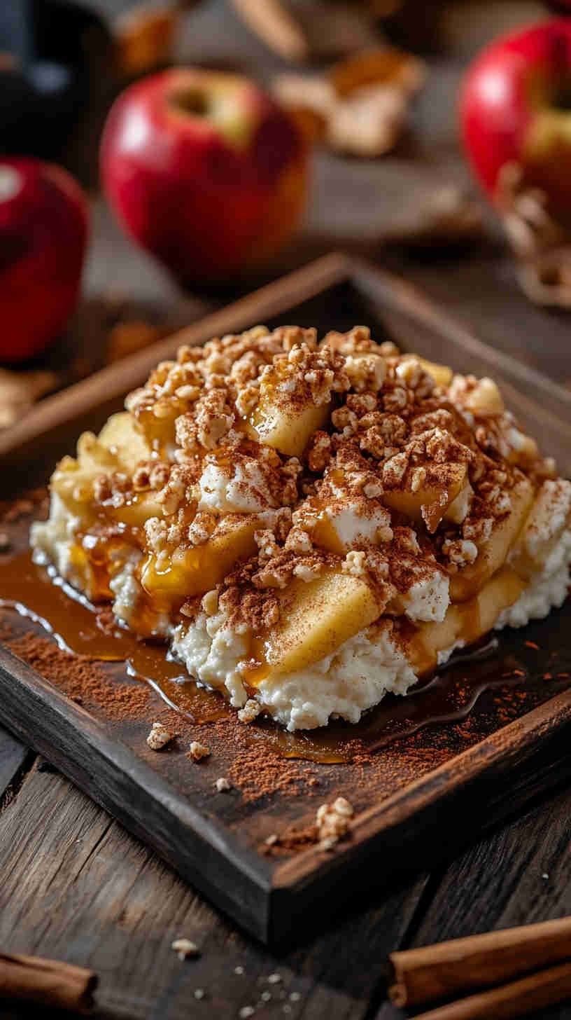 Cinnamon Cottage Cheese Roll-Ups