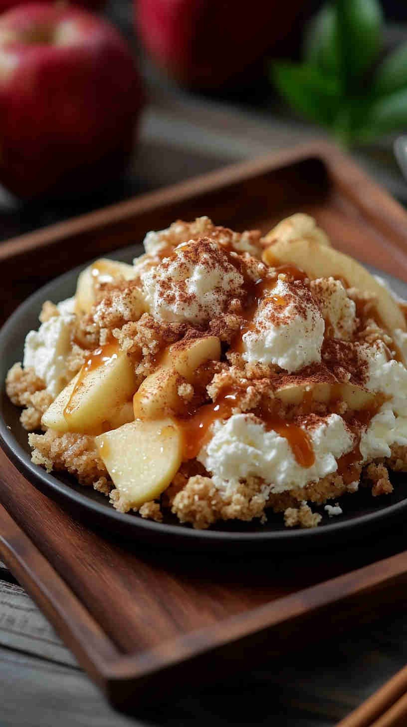 Cinnamon Cottage Cheese Roll-Ups