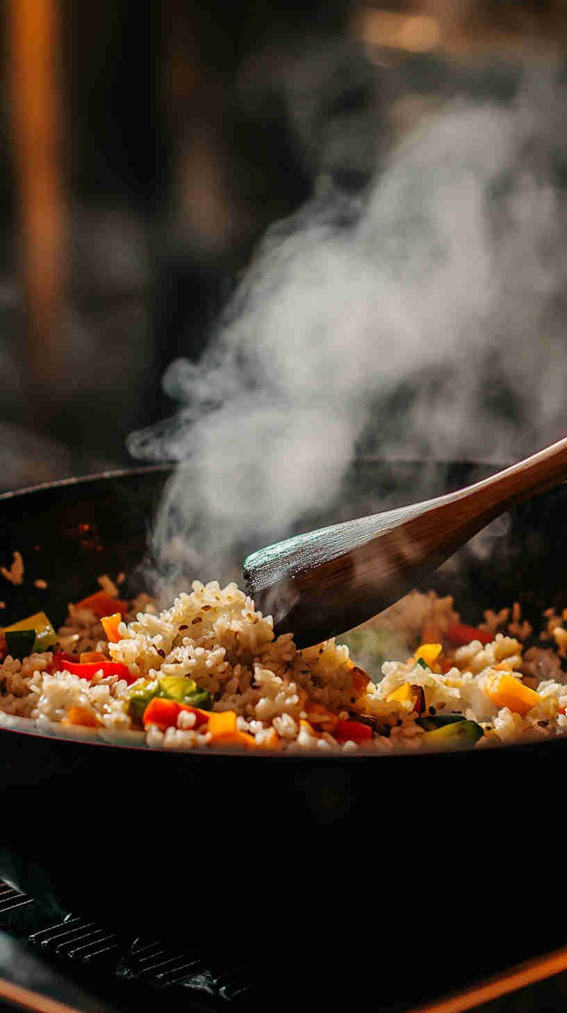 Classic Chinese Fried Rice with Vegetables