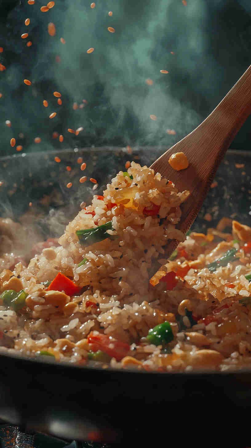 Classic Chinese Fried Rice with Vegetables