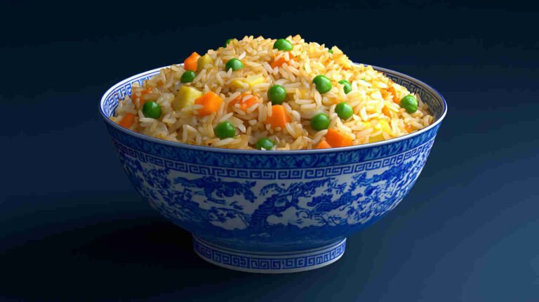 Classic Chinese Fried Rice with Vegetables