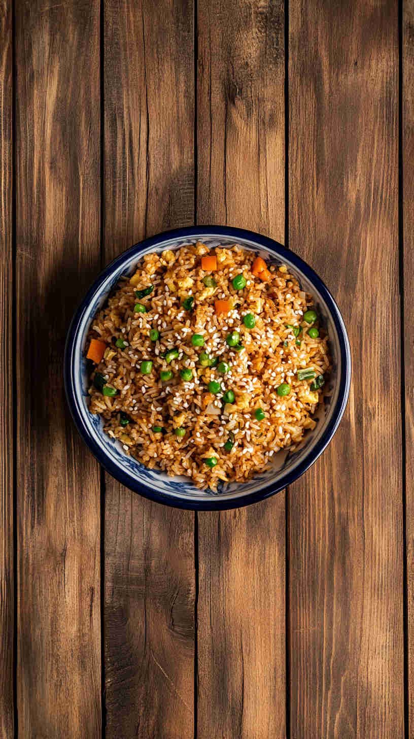 Classic Chinese Fried Rice with Vegetables