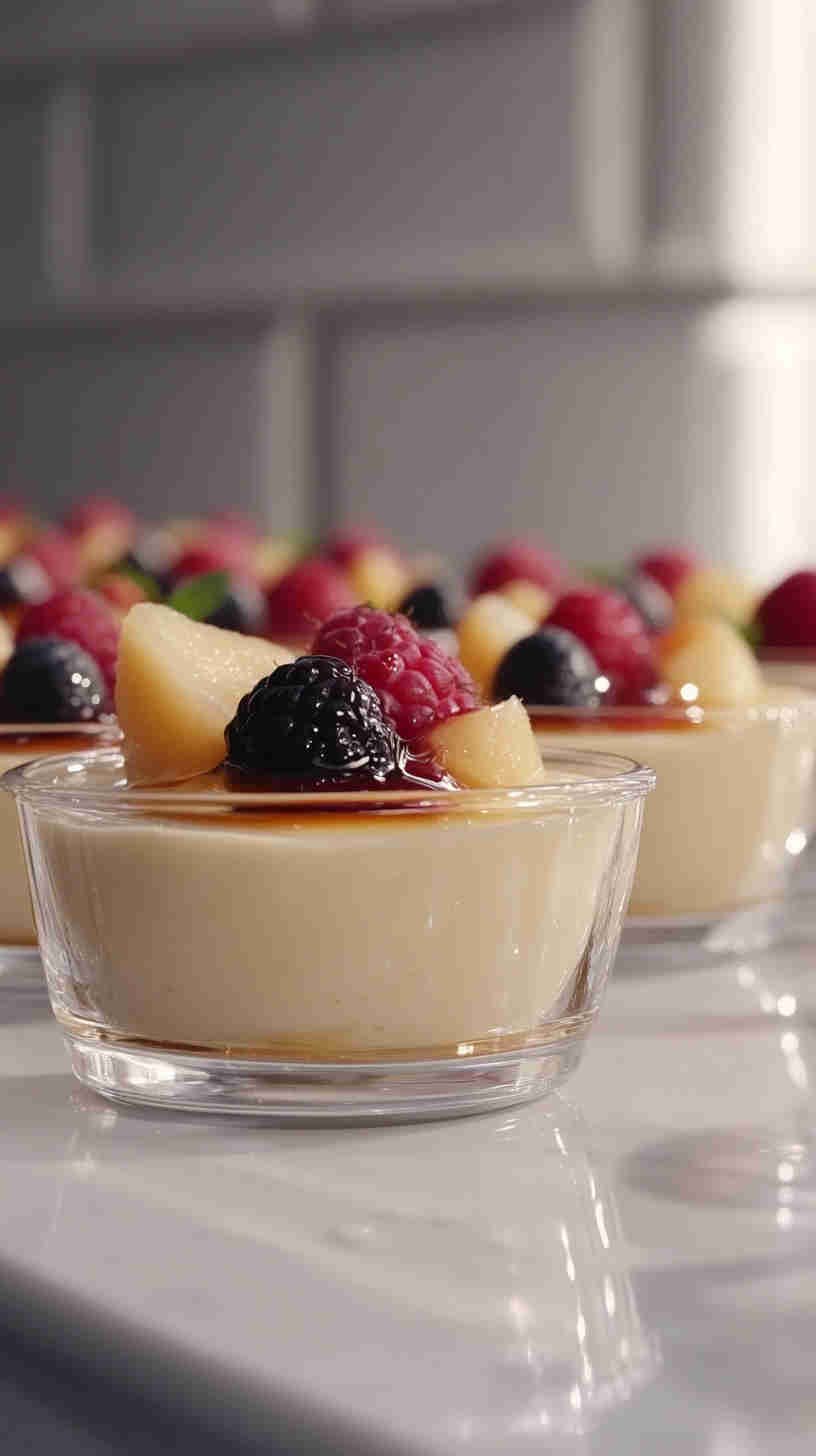 Classic Vanilla Bean Panna Cotta