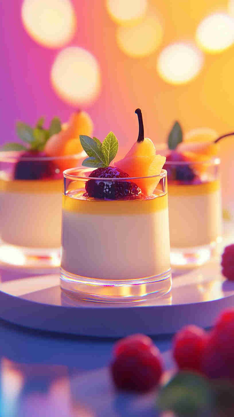 Classic Vanilla Bean Panna Cotta