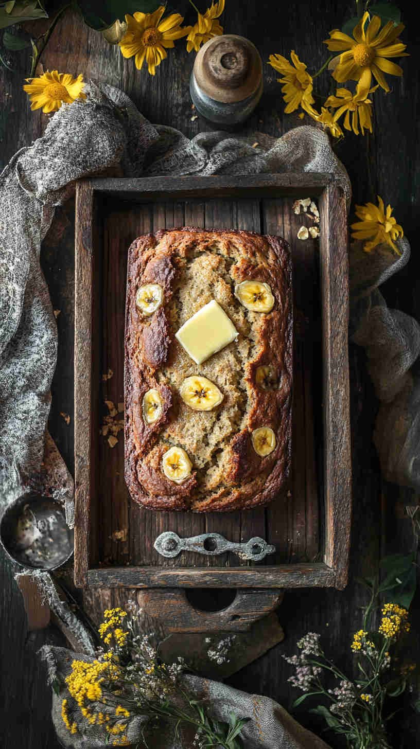 Cottage Cheese Banana Bread