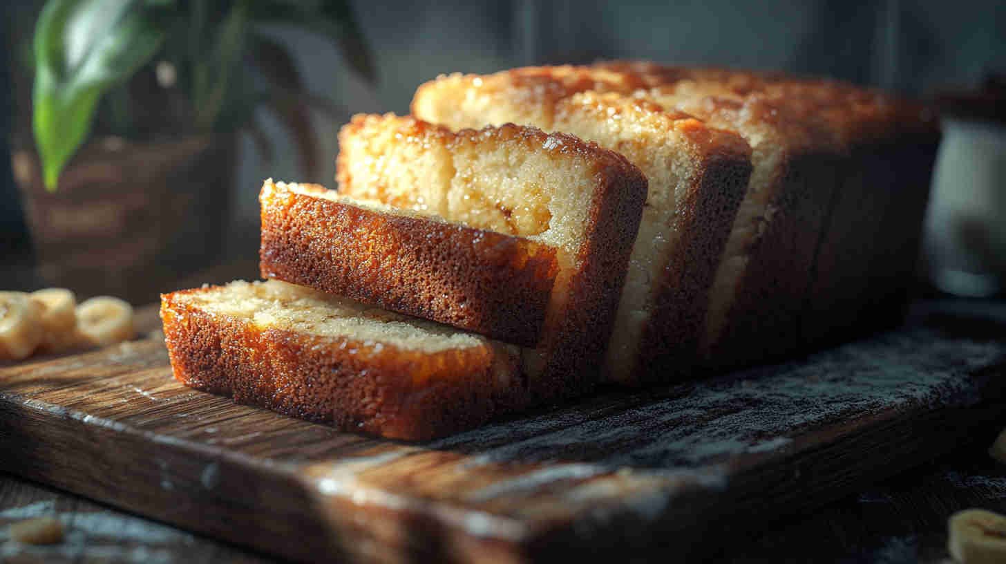 Cottage Cheese Banana Bread