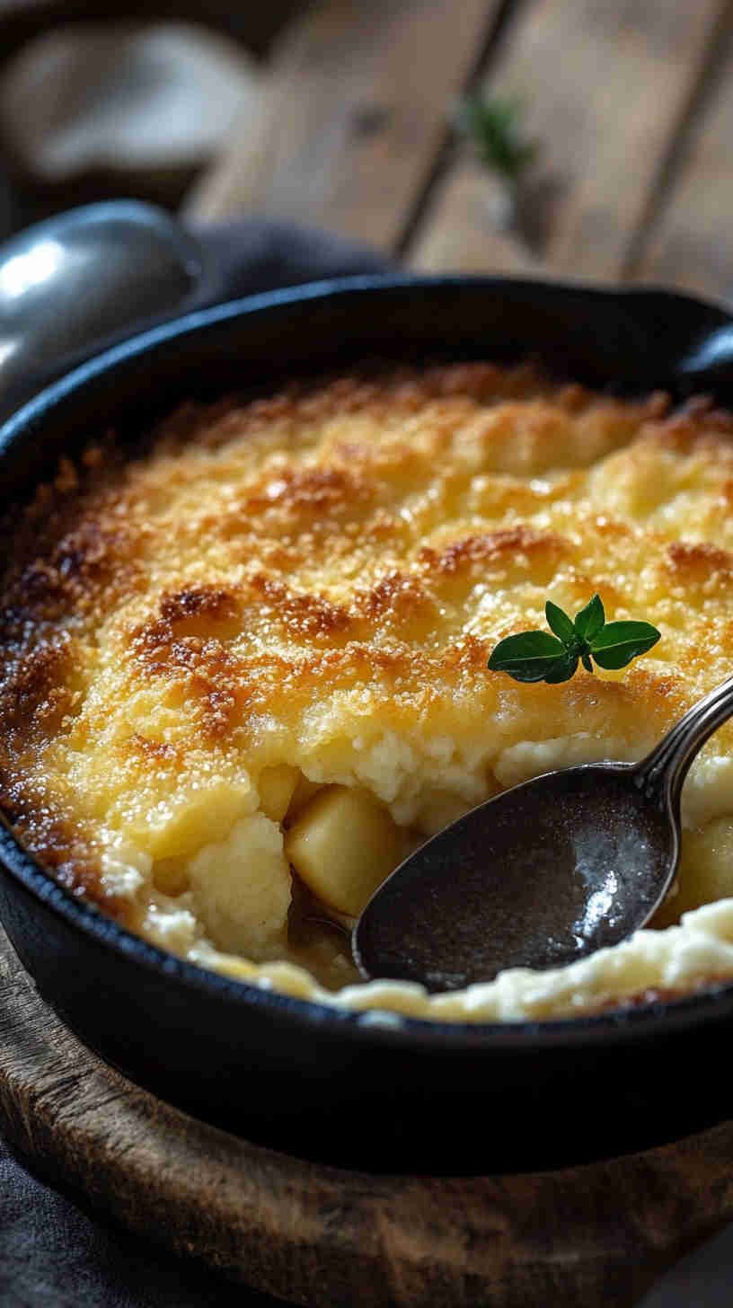 Cottage Cheese and Apple Crumble