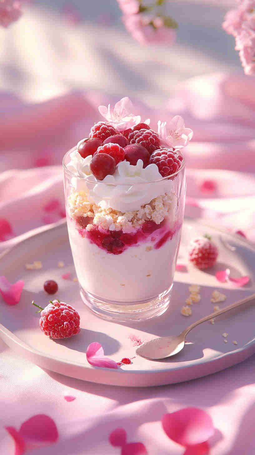 Cottage Cheese and Berry Parfait