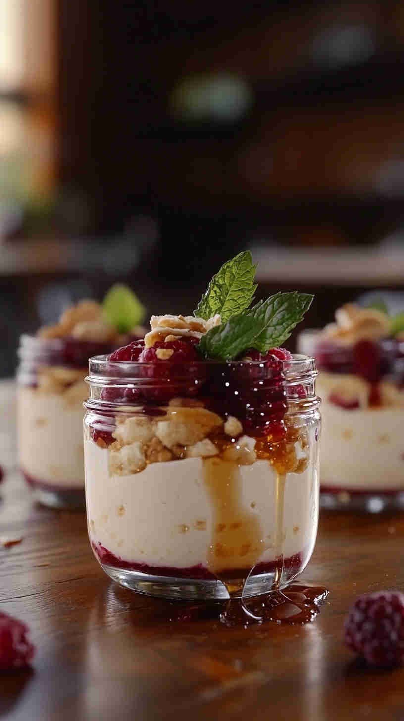 Cottage Cheese and Berry Parfait