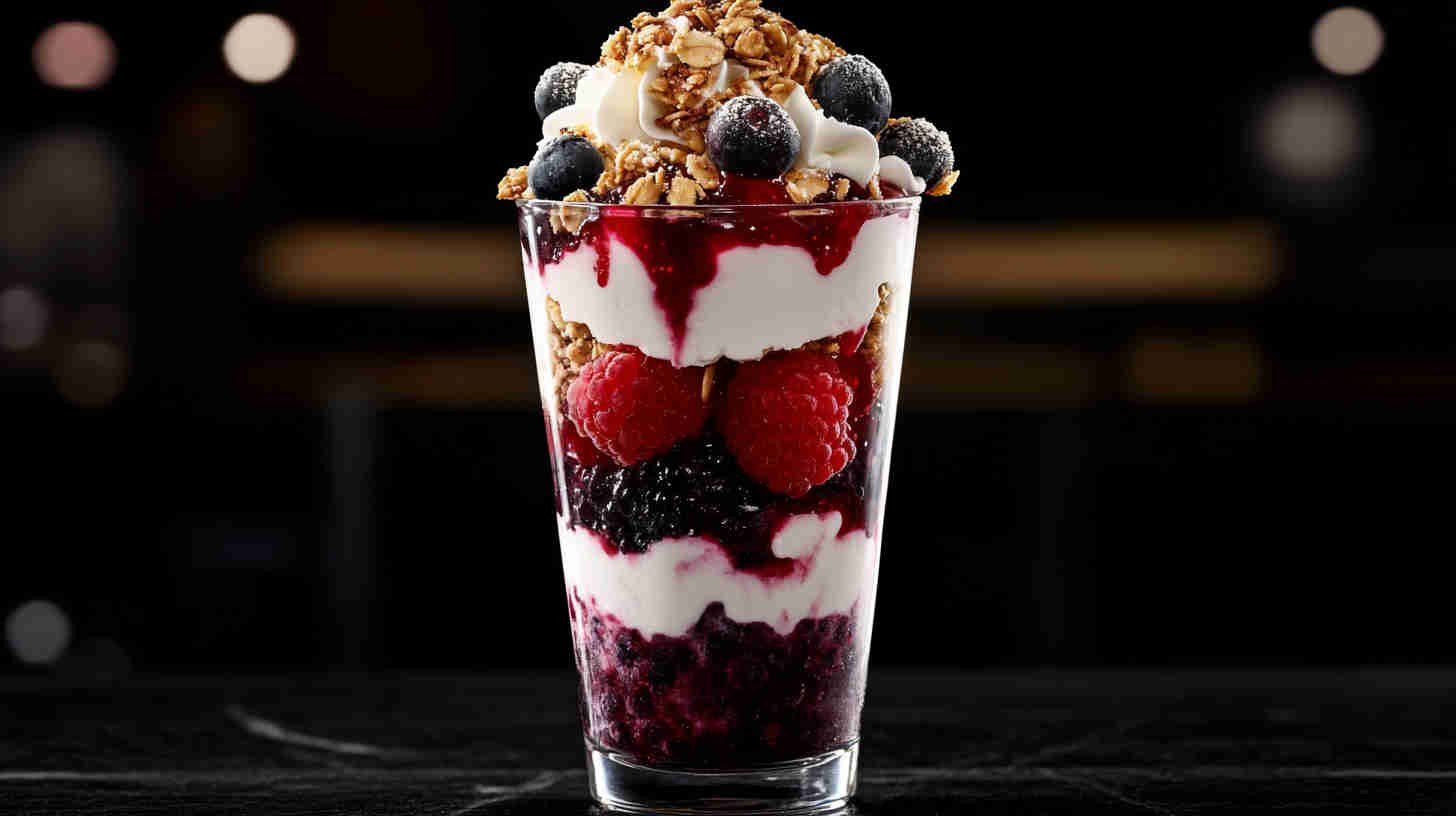 Cottage Cheese and Berry Parfait