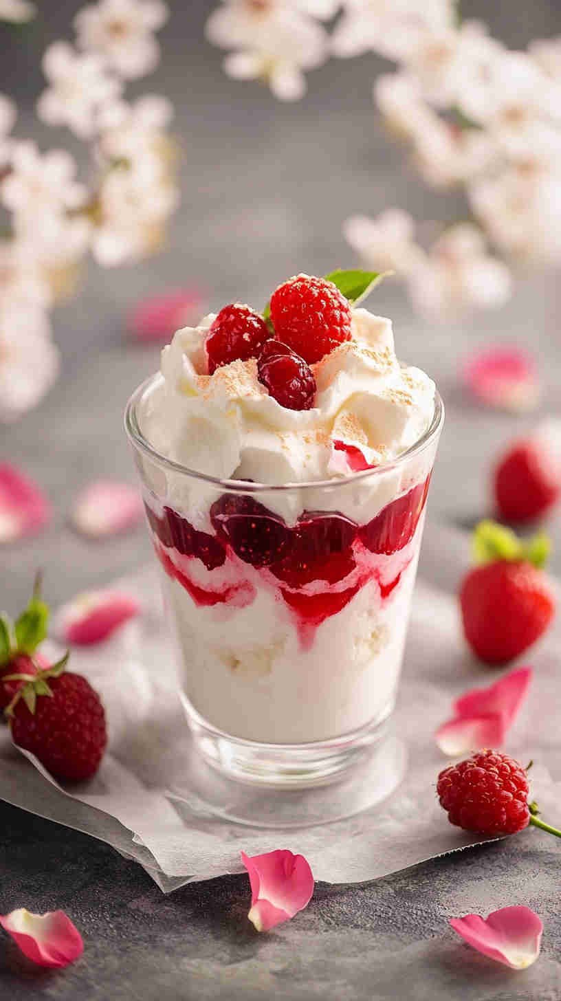 Cottage Cheese and Berry Parfait