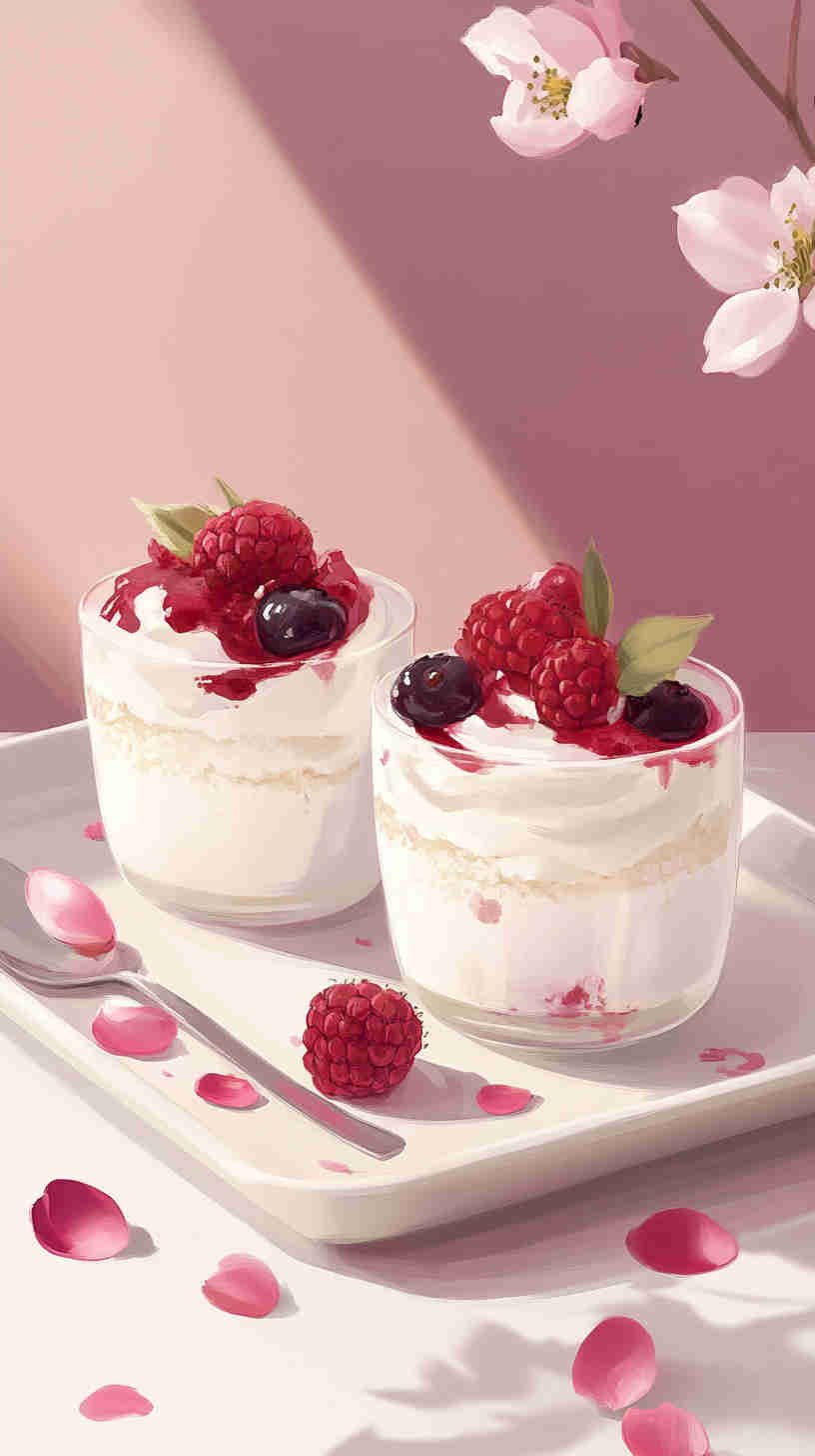 Cottage Cheese and Berry Parfait