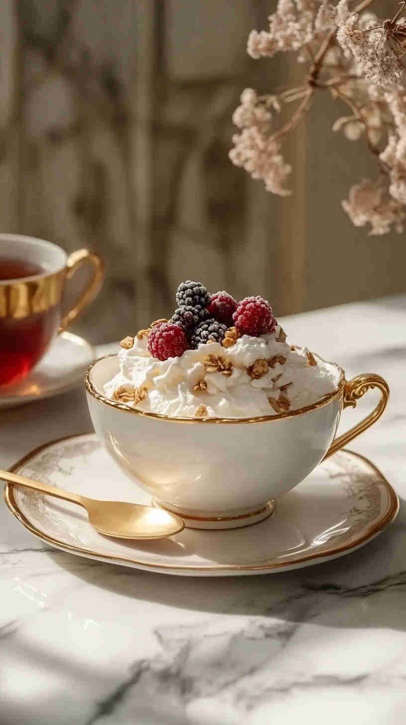 Cottage Cheese and Berry Parfait