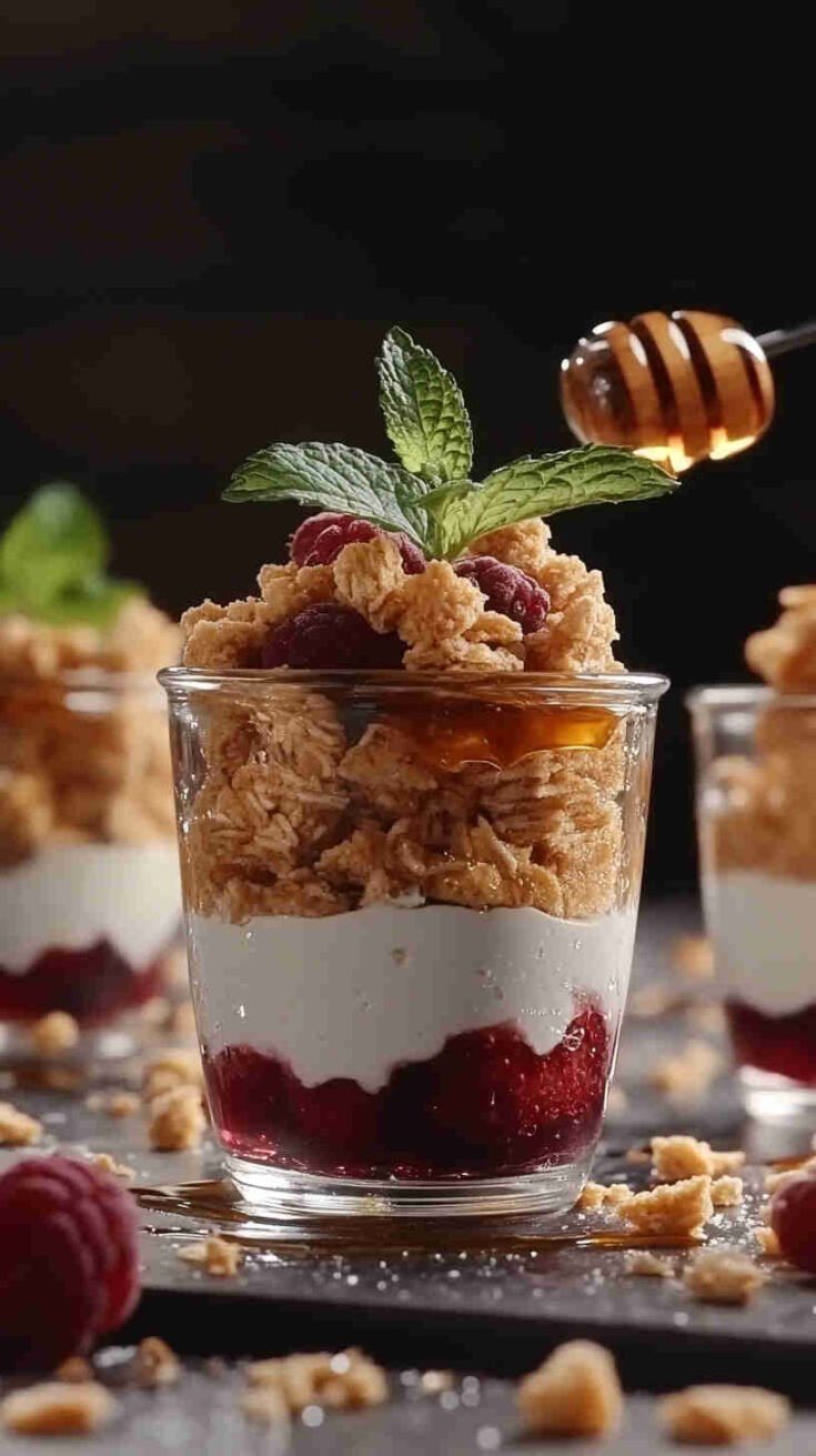 Cottage Cheese and Berry Parfait