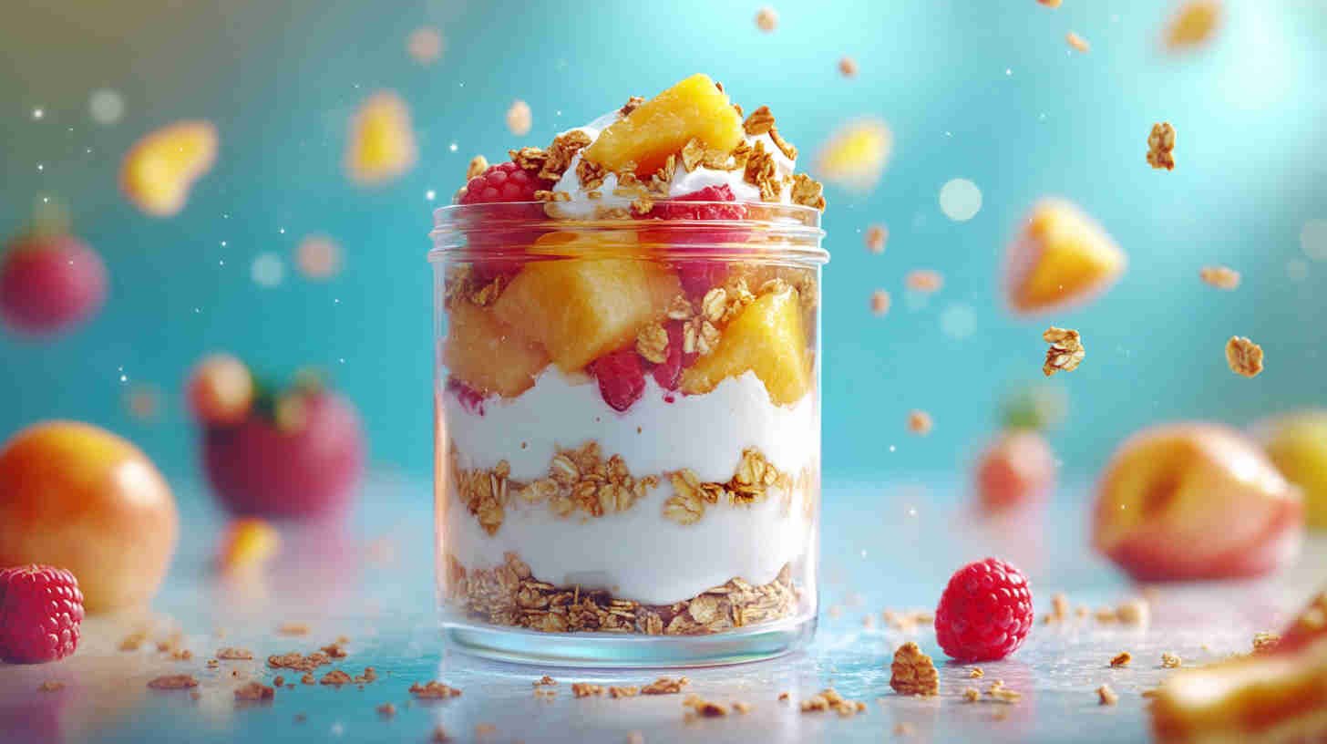 Fresh Fruit and Cream Parfaits