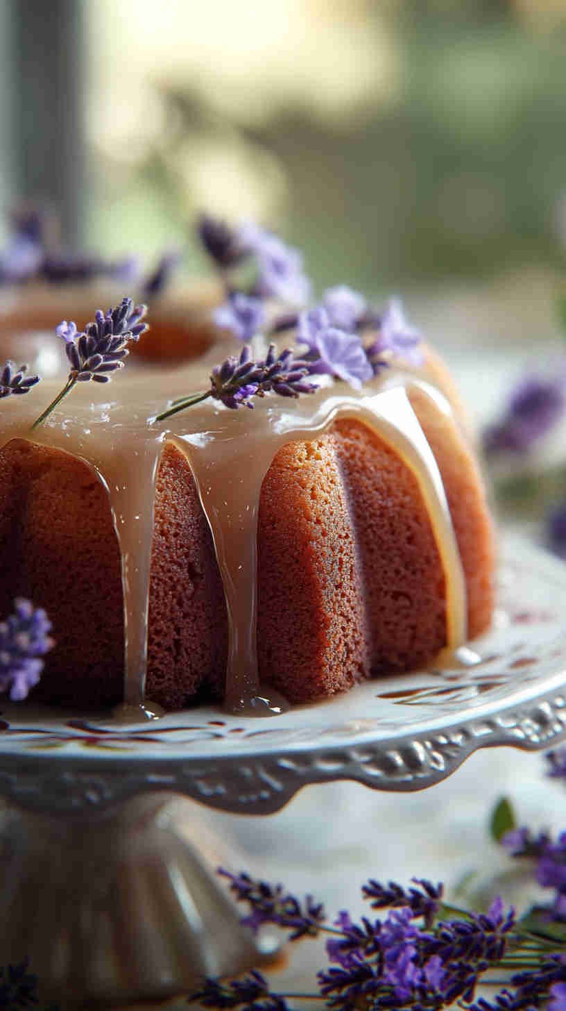 Lavender Honey Pound Cake