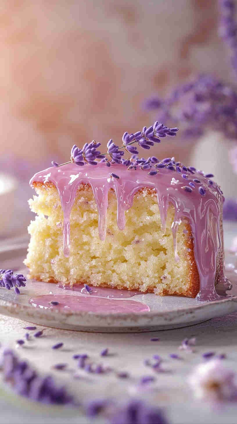 Lavender Honey Pound Cake