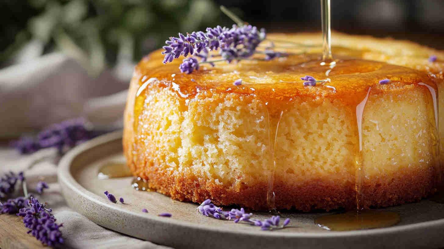 Lavender Honey Pound Cake