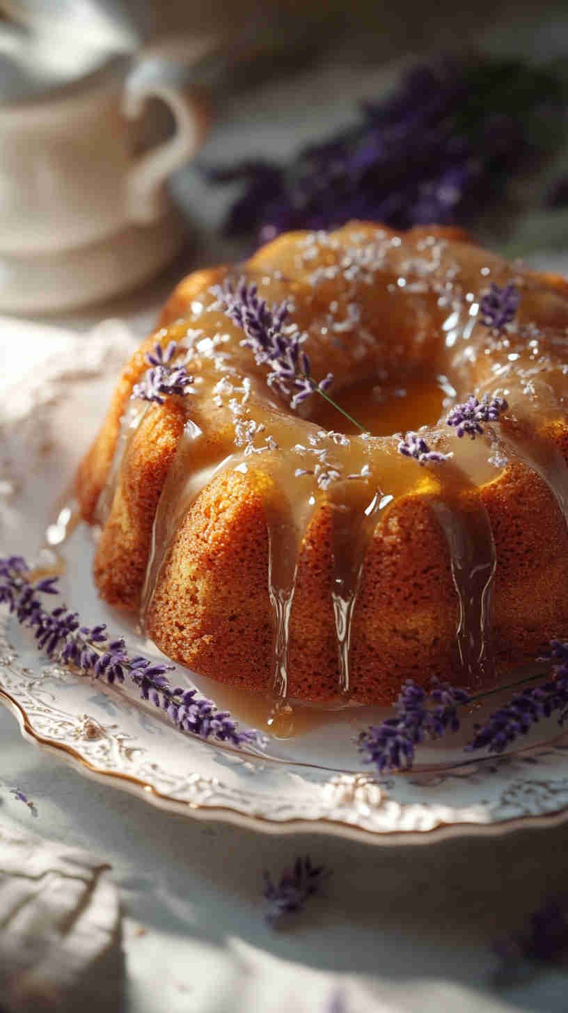 Lavender Honey Pound Cake