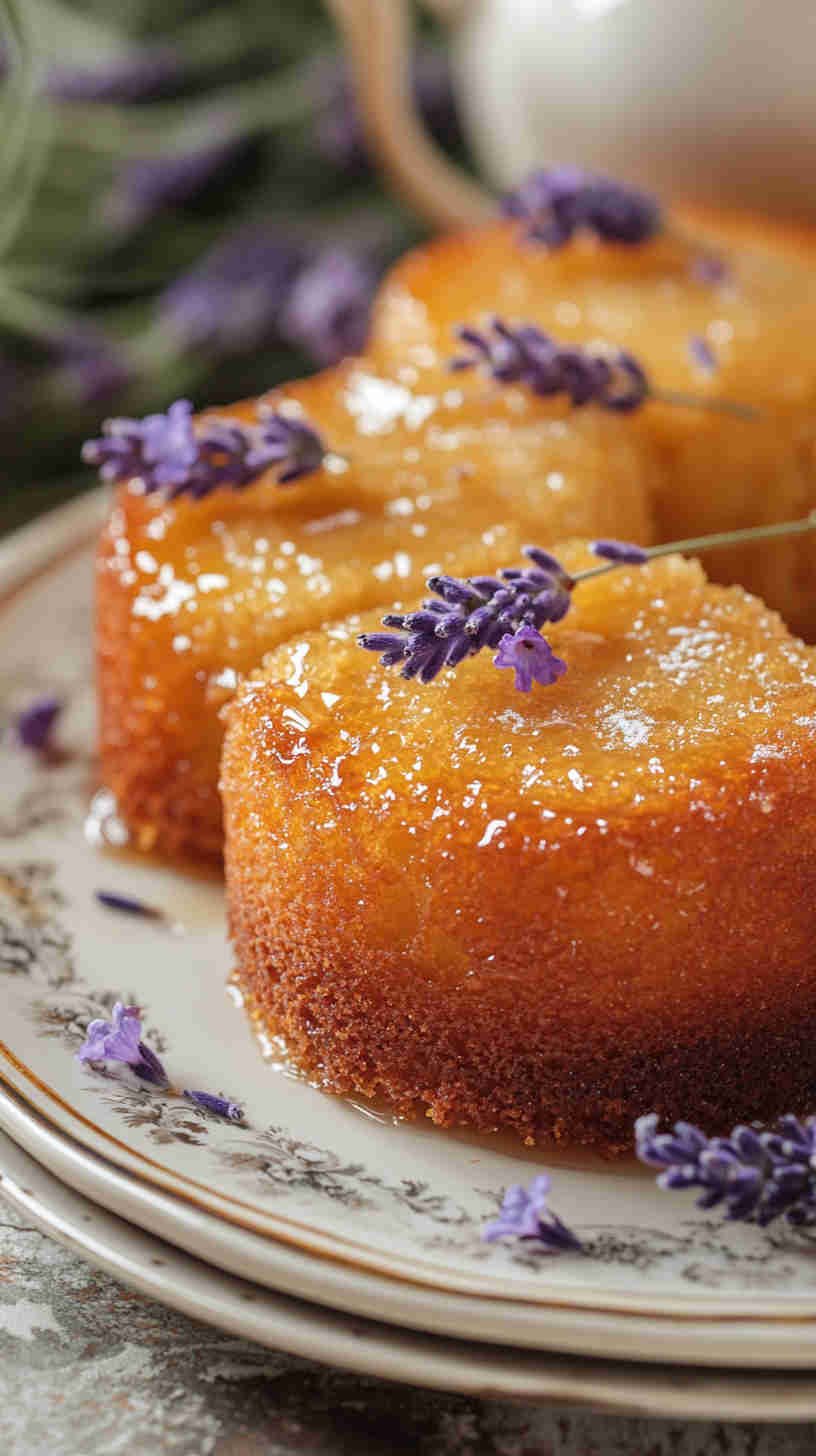 Lavender Honey Pound Cake