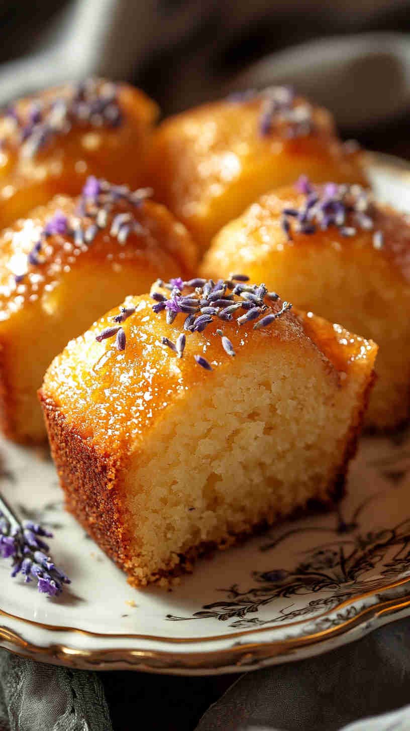 Lavender Honey Pound Cake
