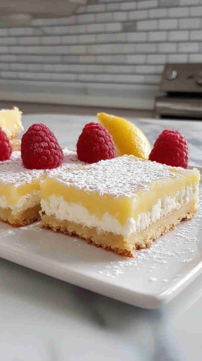 Lemon Cottage Cheese Bars