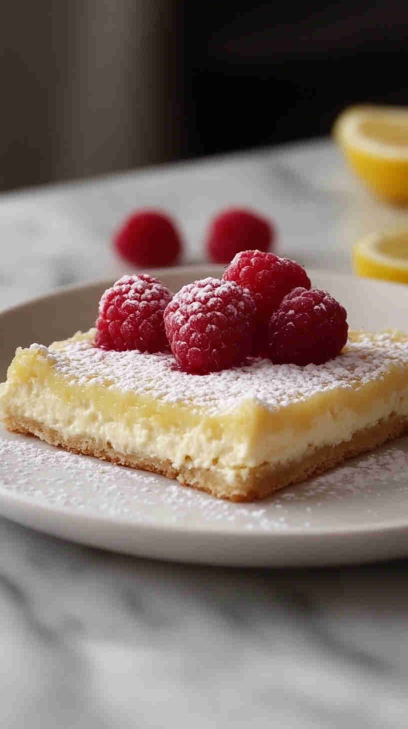 Lemon Cottage Cheese Bars