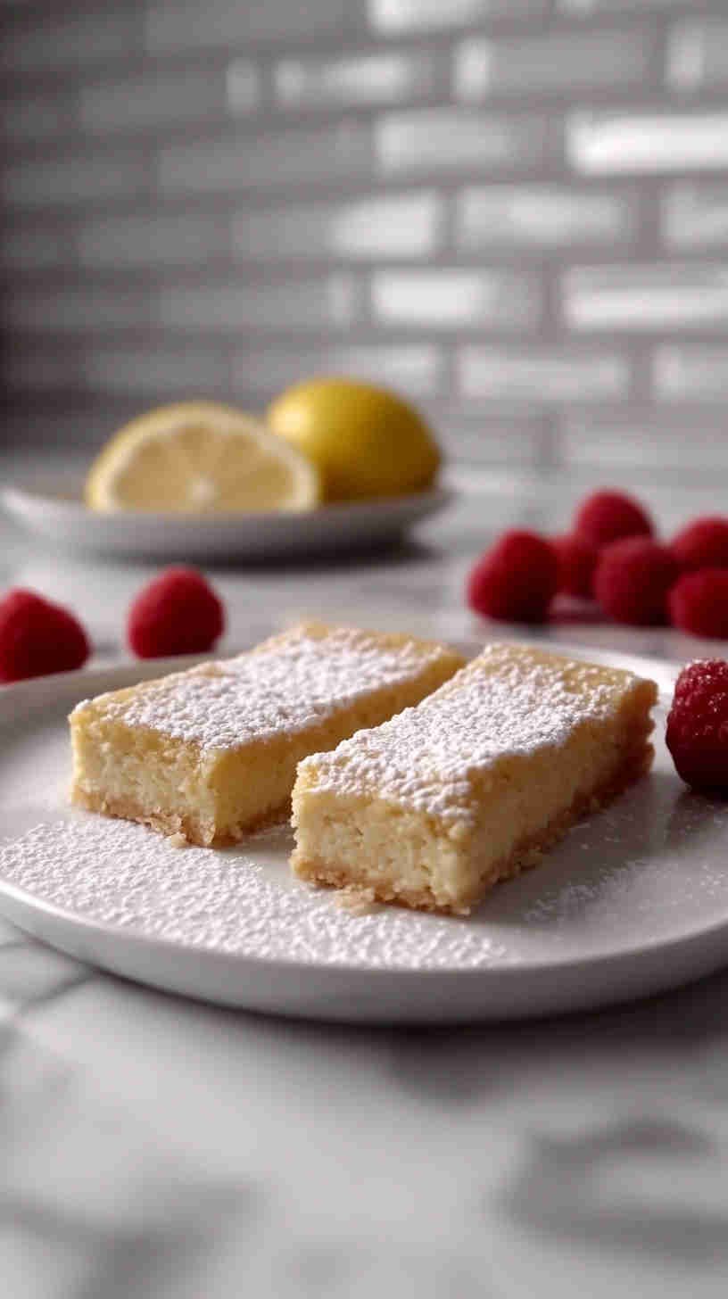 Lemon Cottage Cheese Bars