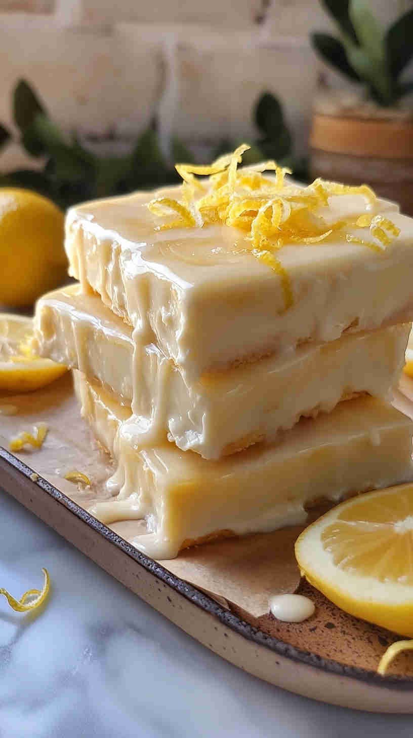Lemon Cottage Cheese Bars