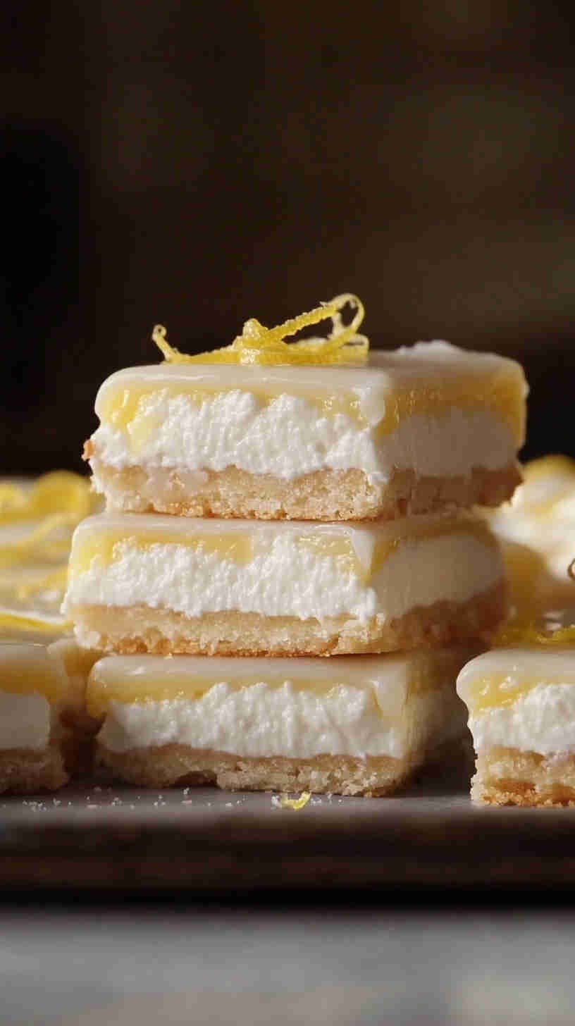 Lemon Cottage Cheese Bars