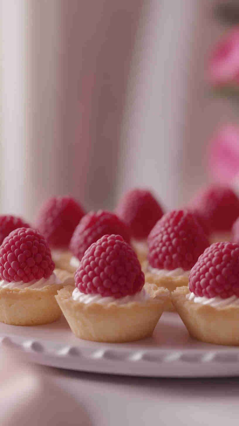 Raspberry Coconut Tartlets