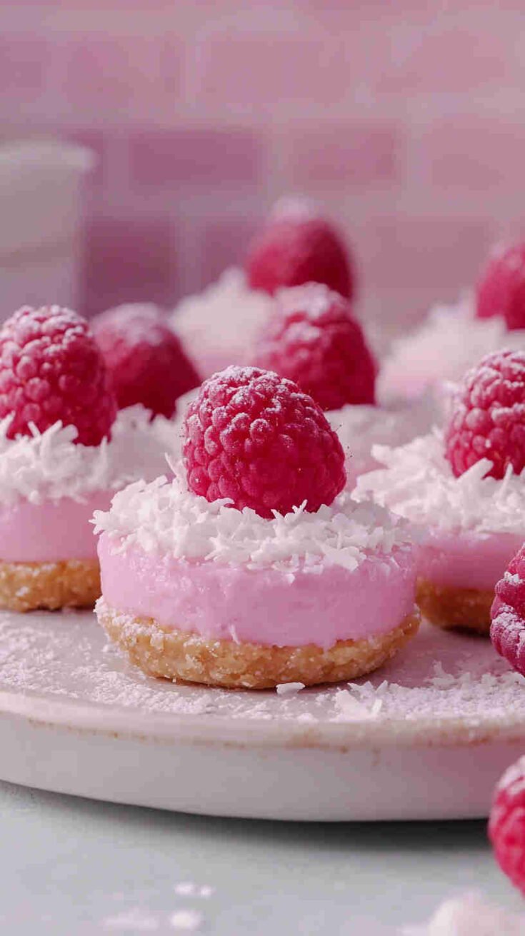 Raspberry Coconut Tartlets