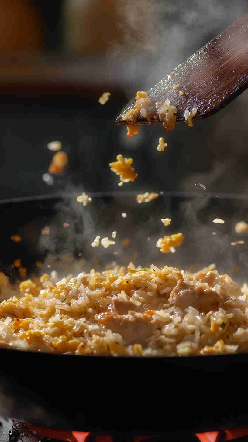 Savory Chicken and Egg Fried Rice