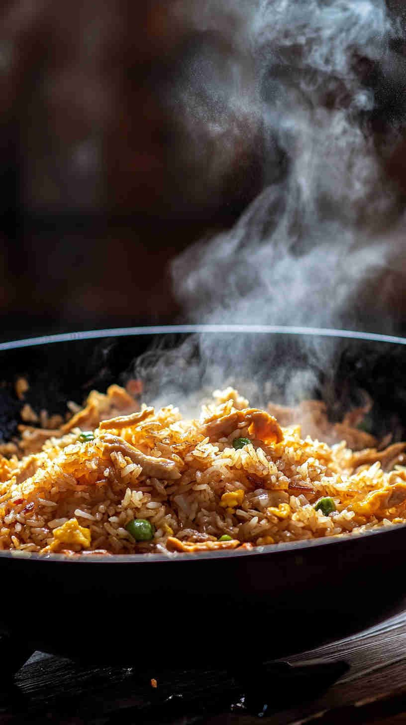 Savory Chicken and Egg Fried Rice