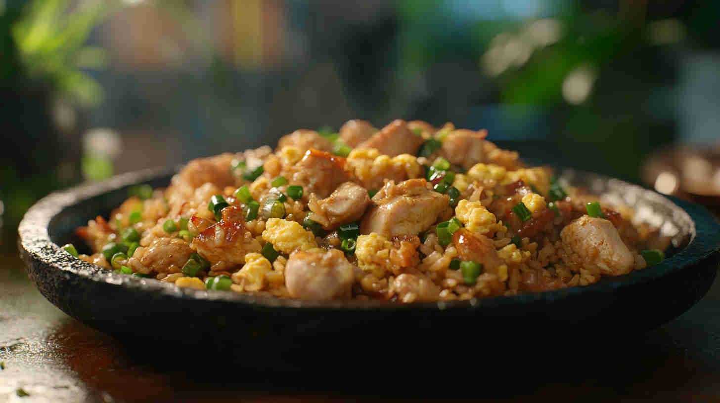 Savory Chicken and Egg Fried Rice